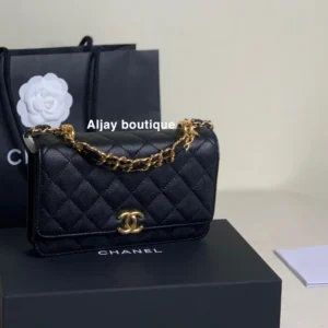 Chanel Shiny Lambskin 25C Trendy Multi Pockets Hobo Bag