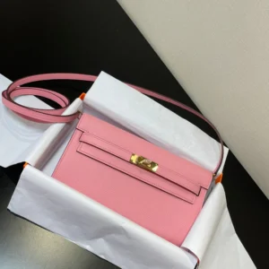 Hermes Kelly To Go Epsom Crossbody Women's Wallet