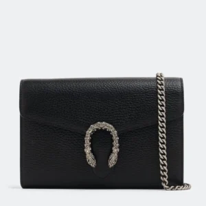 Gucci Leather Chain Mini Dionysus Bag