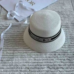 Christian Dior D-Bobby Straw Brim Hat For Women