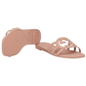 Gucci Interlocking GG Rubber Slide Sandals