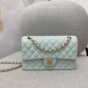 Chanel Classic Flap Bag in Light Blue
