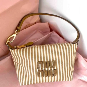 Miu Miu Spirit Fabric Shoulder Bag