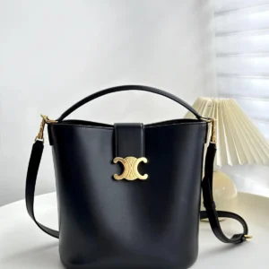 Celine Louise Triomphe Bucket Bag