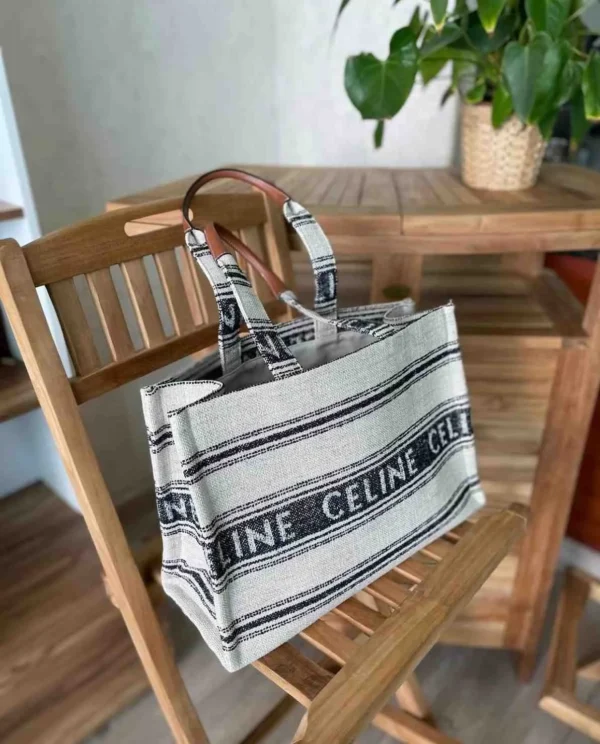 Large Celine Cabas Tote Bag - Image 4