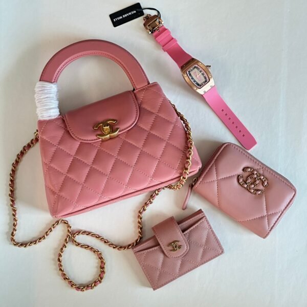 23k Chanel Kelly Bag Mini Calfskin - Image 2