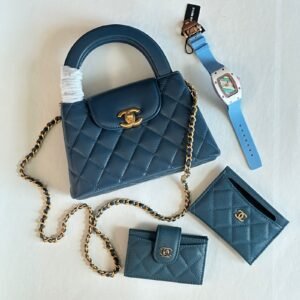23k Chanel Kelly Bag Mini Calfskin
