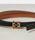 Loewe Anagram Reversible Soft Grained Calfskin Belt