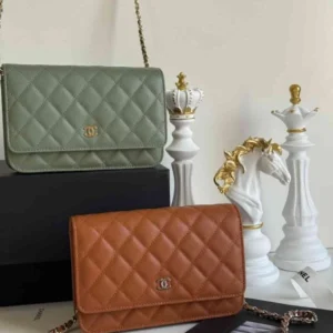 Chanel Caviar Quilted Wallet on Chain WOC