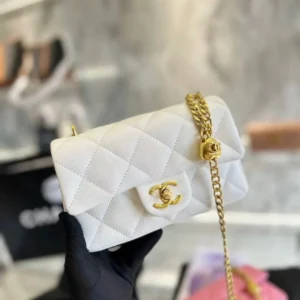 Chanel Classic Quilted Leather Flap Bag