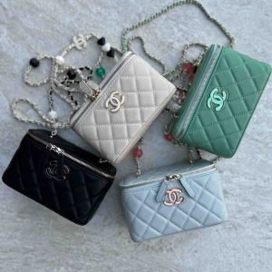 Chanel Small Vanity Bag With Chain