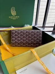 Goyard Goyardine Coated Canvas Varenne Continental Wallet