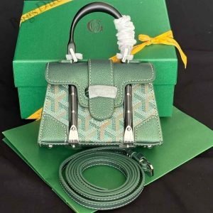 Goyard Goyardine Pearly Saigon Structure Nano Bag