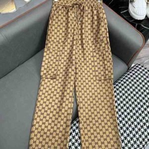 Gucci GG Canvas Pants Cotton, polyester