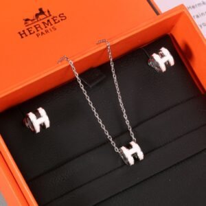 Mini Pop Hermes H Necklace For Women