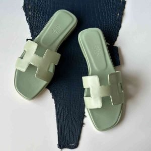 Hermes Oran Sandals Swift Leather