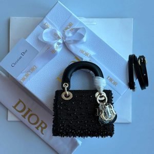 Christian Dior Women's Lady Dior Micro Bag