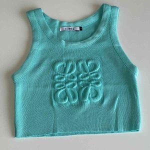 Cropped Anagram Loewe Tank Top