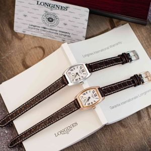 Longines Evidenza 20MM Leather Strap Women Watches