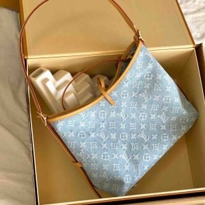 Louis Vuitton Denim Carry All PM Bag