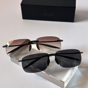 Maui Jim Polarized Rimless Sunglasses For Women