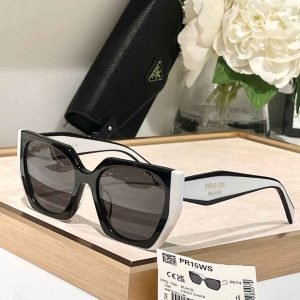 Prada PR15WS Logo Detailed Women Sunglasses