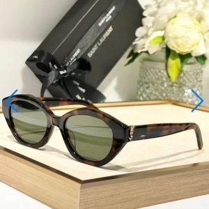 SAINT LAURENT SLM60 Cat Eye Sunglasses