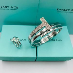Tiffany T-Diamond Square Wrap Bracelet