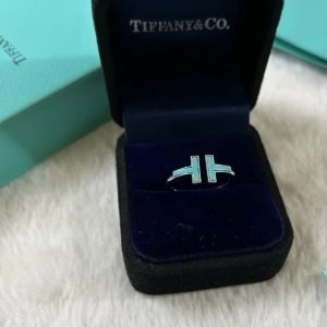 Tiffany, Co. T Wire Turquoise Ring